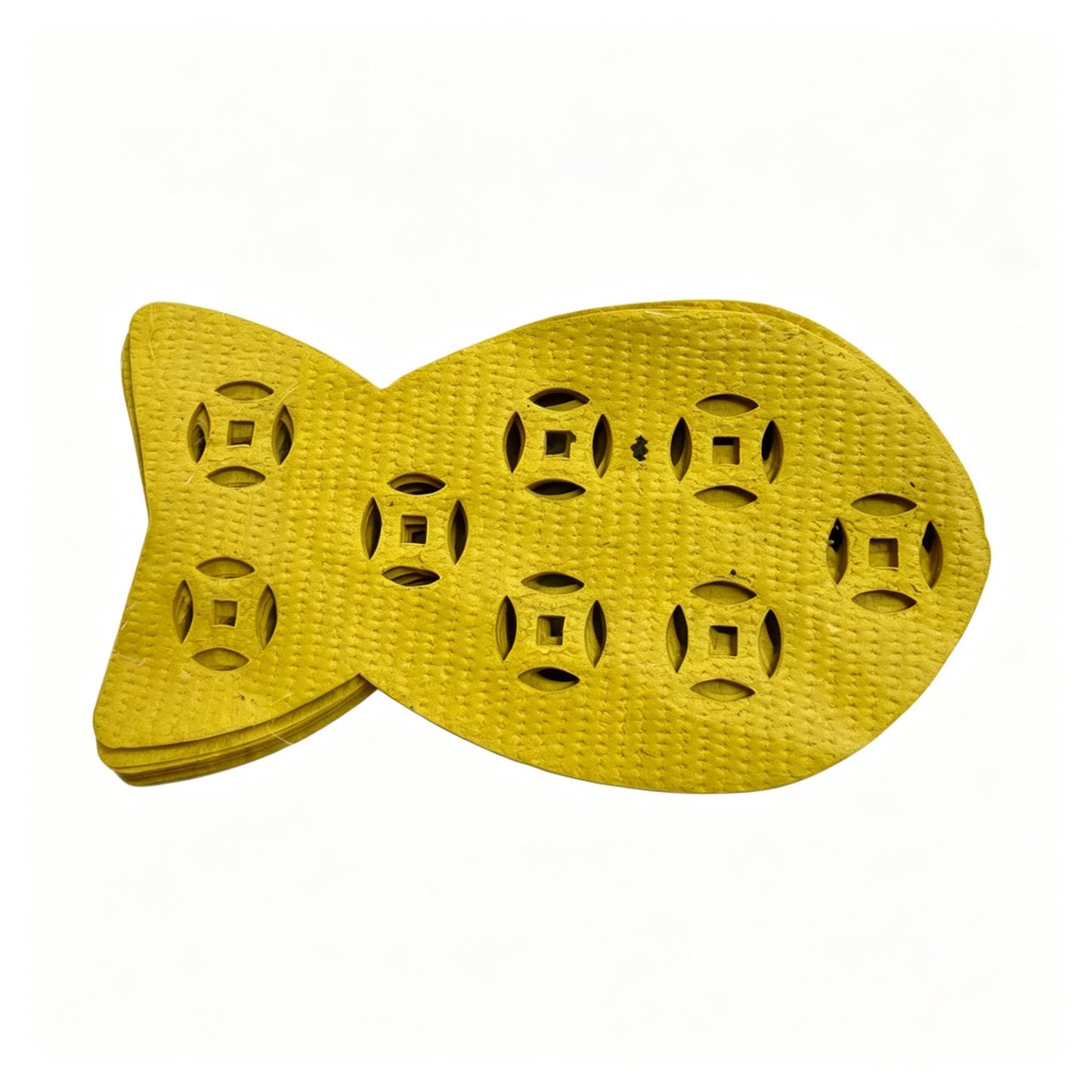 Pet funeral supplies perforated fish bone pet paper keepsake