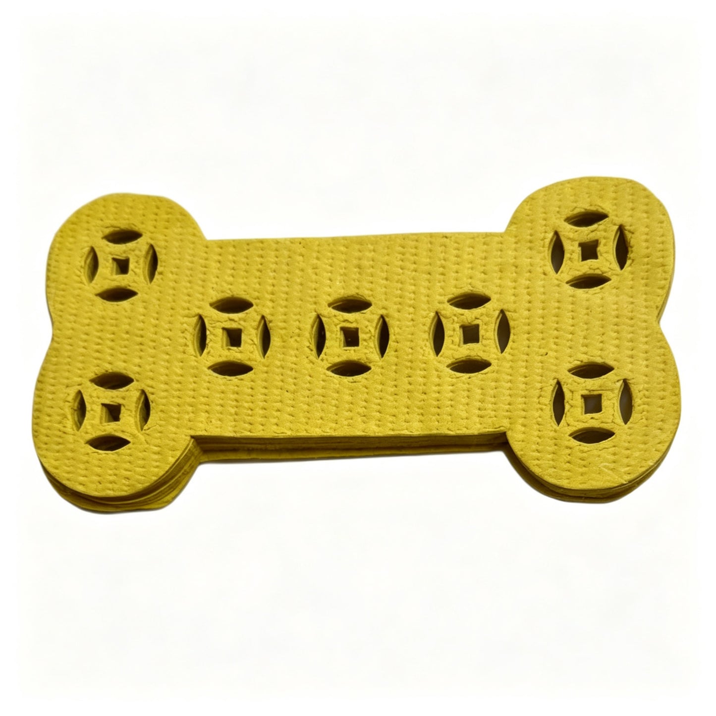 Pet funeral supplies perforated fish bone pet paper keepsake
