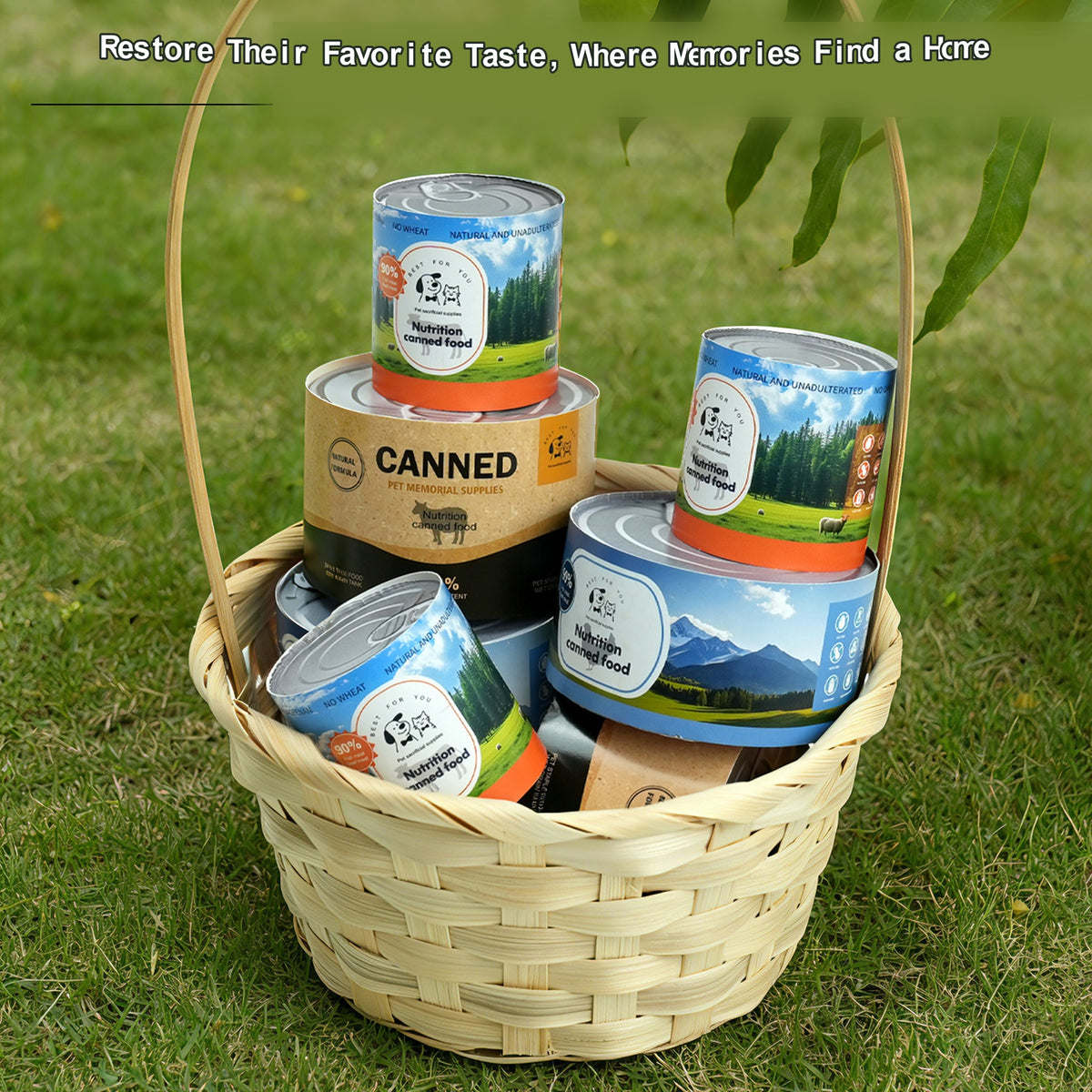 Pet Sacrifice and Funeral Supplies: Simulated Snack Cans